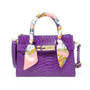 Handtasche mit Satinband
