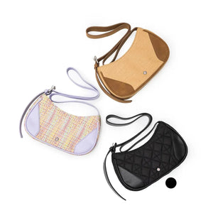 Junior Mädchen Satteltasche Black Nylon