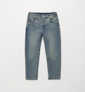 Jeans Bleach Overdyed Beige – Sarabanda
