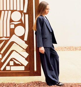 Elegante Hose Mädchen Navy – iDO by Miniconf